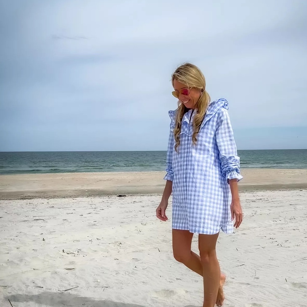 Hill House Blue and White Gingham Dress